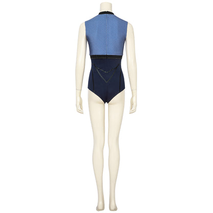 Valorant Jett Blue Cosplay Costume