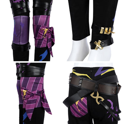 Arcane Season 2 League of Legends LOL Jinx Battle Suit Cosplay Costume
