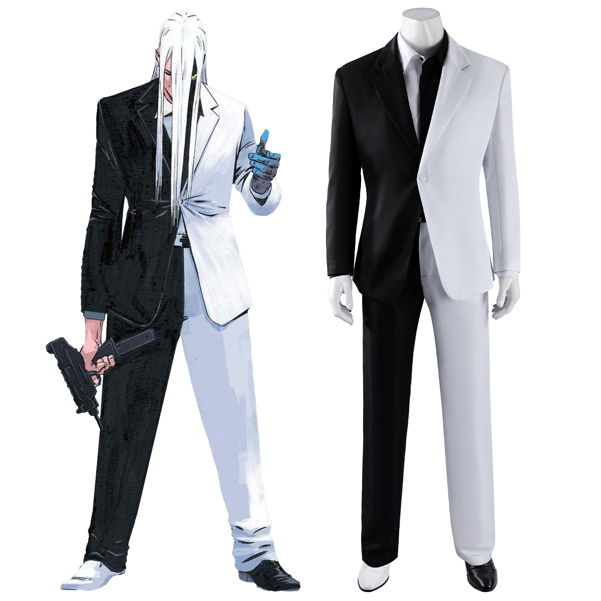Absolute Batman Absolute Two Face Cosplay Costume