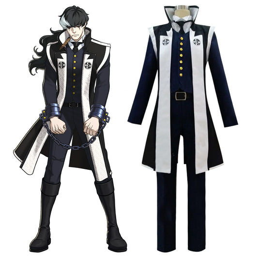 Ace Attorney Simon Blackquill Cosplay Costume