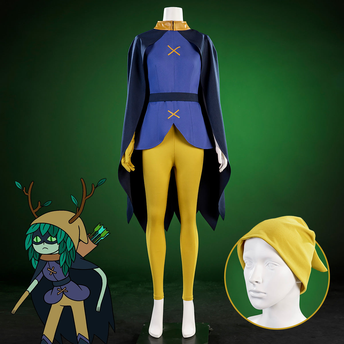 Disfraz de Hinata Hyuga de Naruto Halloween Cosplay - Edición D