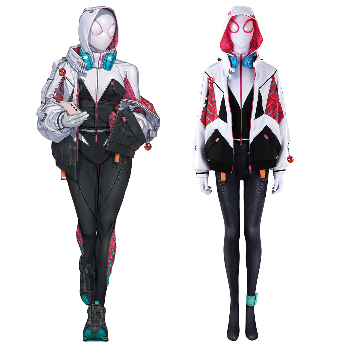 All-New Spider-Gwen: Ghost-Spider Cosplay Costume
