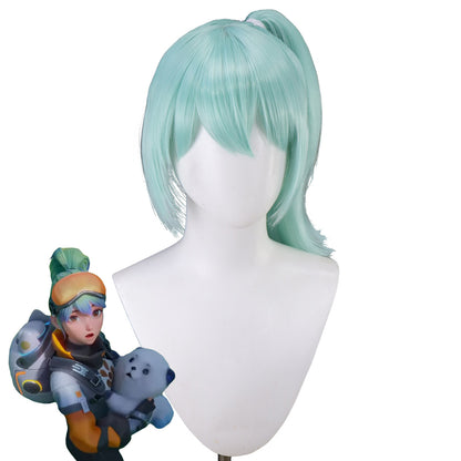 Honkai: Star Rail Arlan Silber Cosplay Perücke