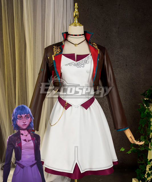 Arcane Season 2 League of Legends LOL Universe Jinx Powder Dress Cosplay Costume