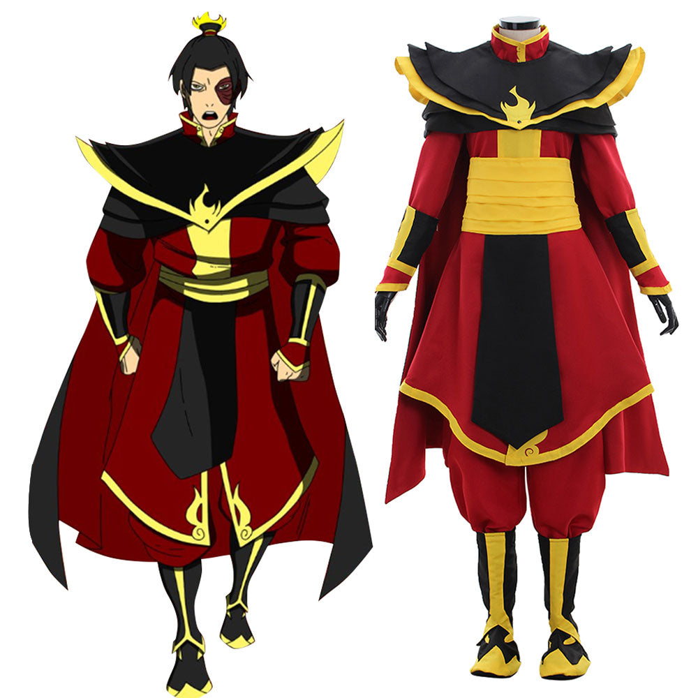 Avatar: The Last Airbender Prince Zuko Azula Cosplay Costume