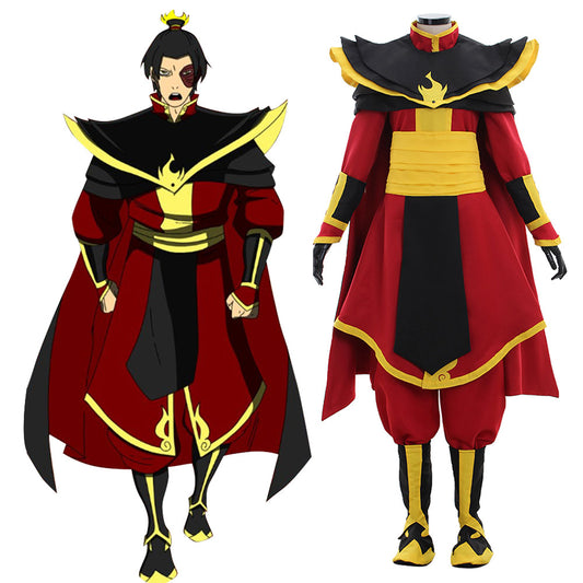 Avatar: The Last Airbender Prince Zuko Azula Cosplay Costume