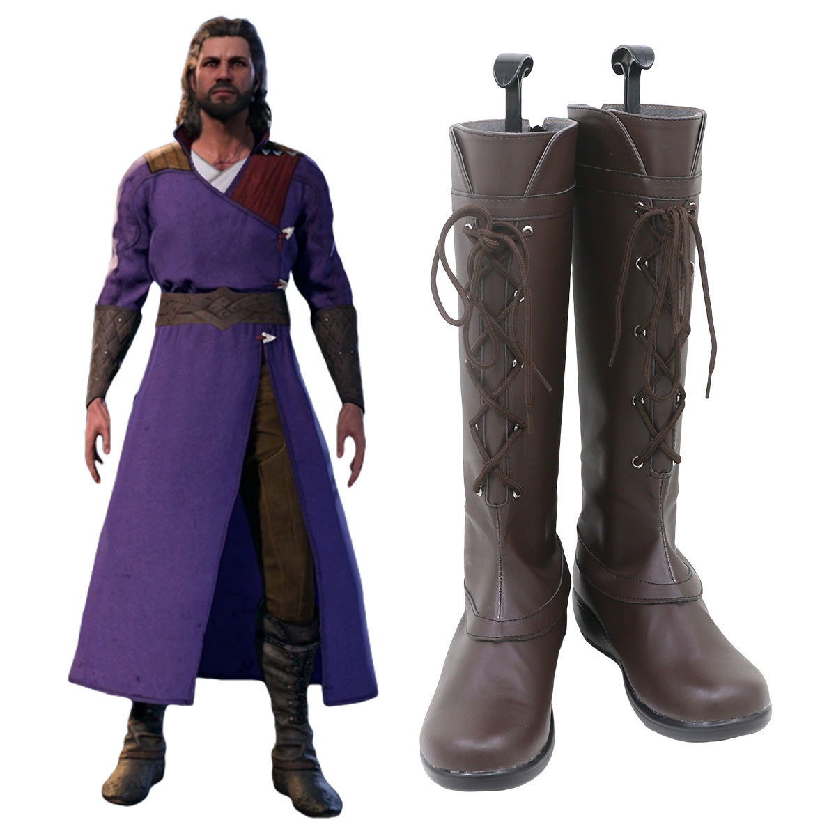 Baldur's Gate III GALE Cosplay Shoes