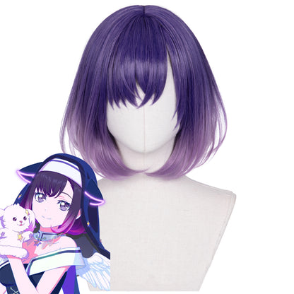 崩壞：星軌阿蘭銀色角色扮演假髮