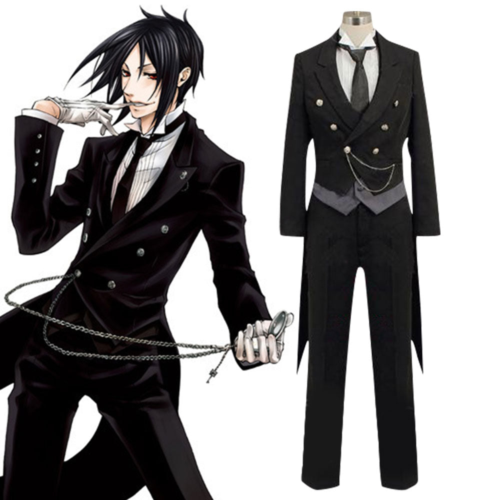 Black Butler Sebastian Michaelis Cosplay Costume