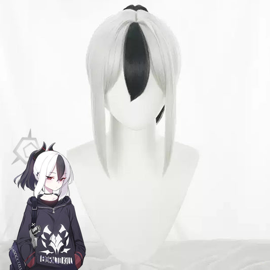 Honkai: Star Rail Arlan Silber Cosplay Perücke