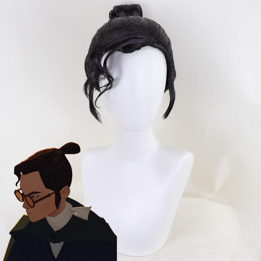 Honkai: Parrucca cosplay Star Rail Welt Yang Brown