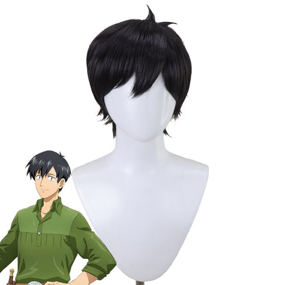 Campfire Cooking in Another World with My Absurd Skill Tondemo Skill de Isekai Hourou Meshi Mukouda Tsuyoshi Black Cosplay Wig