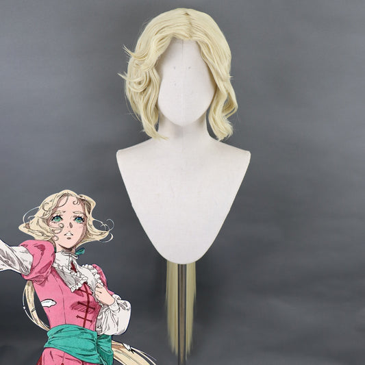 Honkai: Parrucca cosplay Star Rail Welt Yang Brown