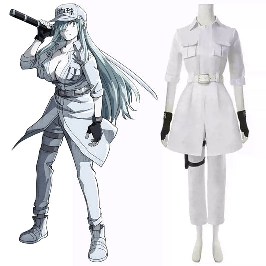 Cells At Work Code Black Neutrophil U-1196 Cosplay Costume