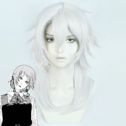 Chainsaw Man Fami White Cosplay Wig