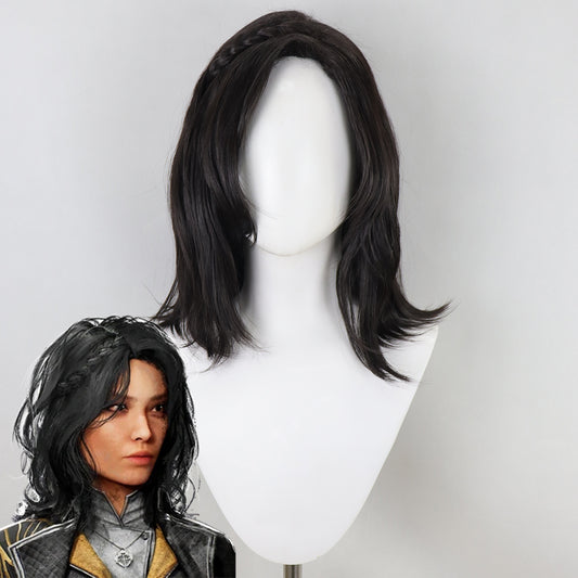 Clair Obscur: Expedition 33 Lune Black Cosplay Wig