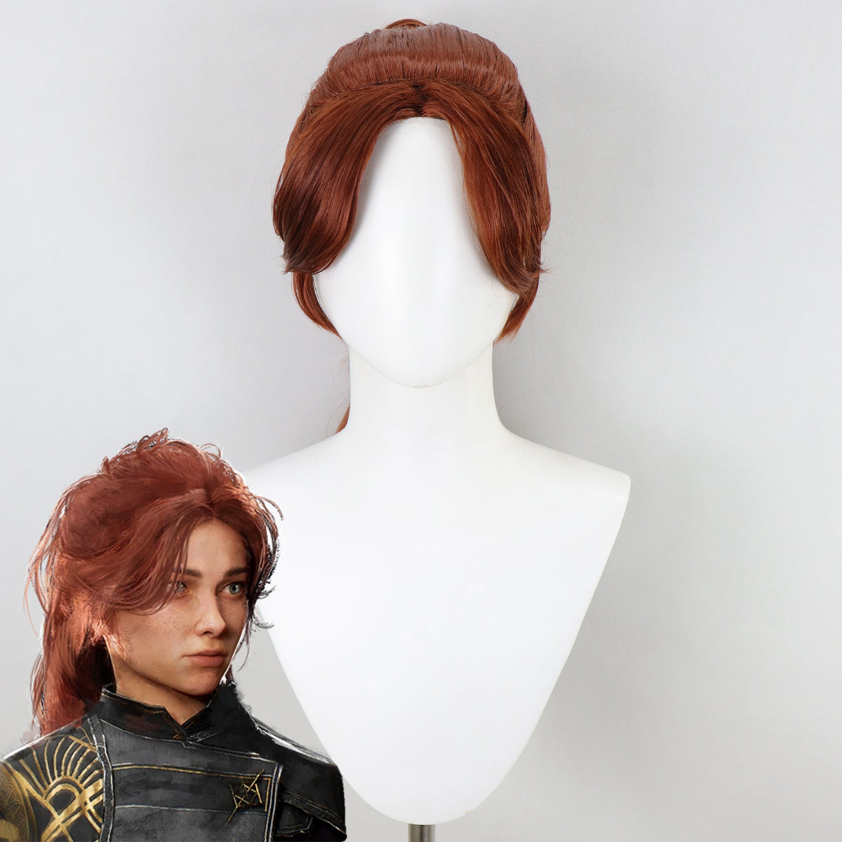 Clair Obscur: Expedition 33 Maelle Red Cosplay Wig – Gcosplay