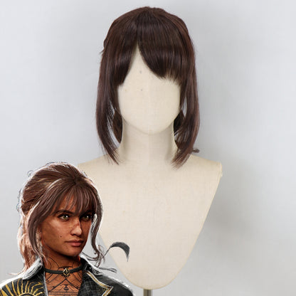 Honkai: Parrucca cosplay Star Rail Welt Yang Brown