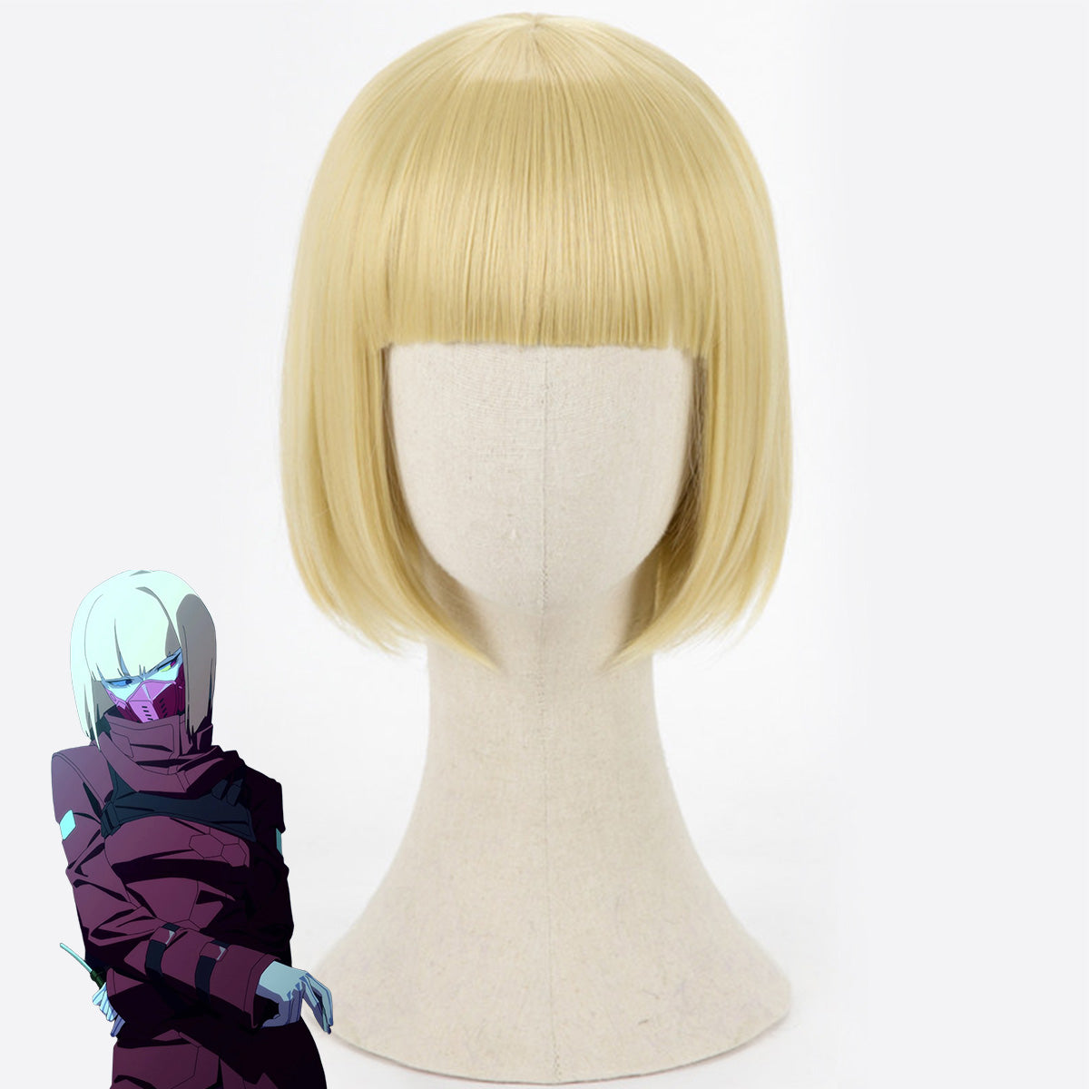 Motosierra Hombre Denji Golden Cosplay Peluca