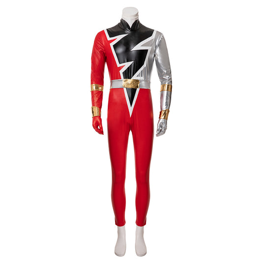 Power Rangers Dino Fury Red Ranger Cosplay Costume