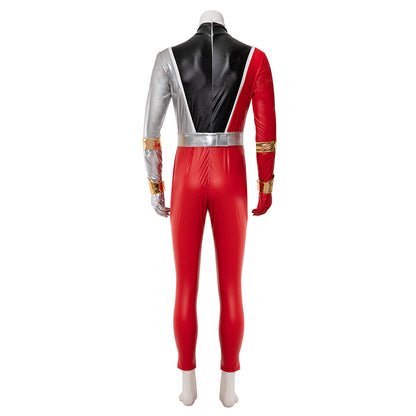 Power Rangers Dino Fury Red Ranger Cosplay Costume