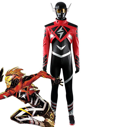 DC Absolute Universe The Flash Flash Wally West Suit Cosplay Costume