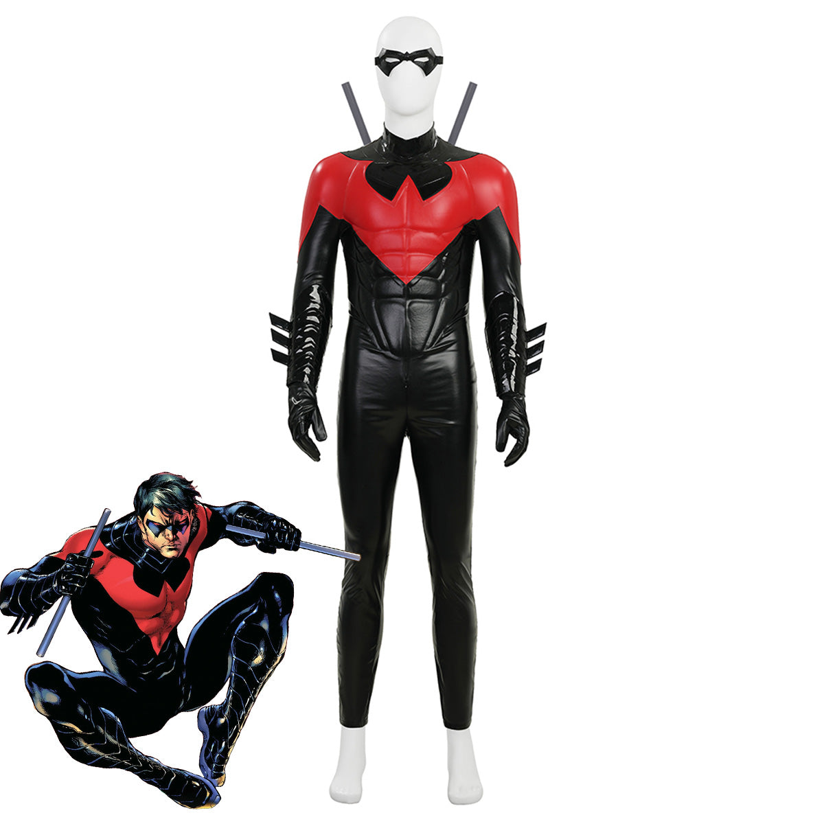 DC New 52 ongoing Nightwing Cosplay Costume