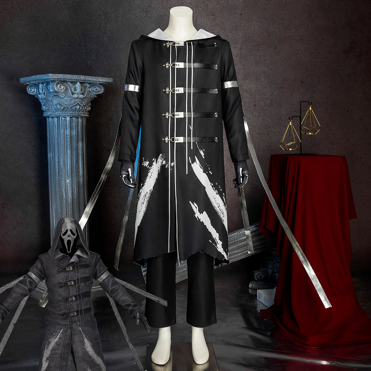 Dead by Daylight Ghostface Ghost Face Slash Enthusiast Cosplay Costume