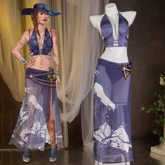 Costume cosplay di Final Fantasy VII Remake FF7 Tifa Lockhart