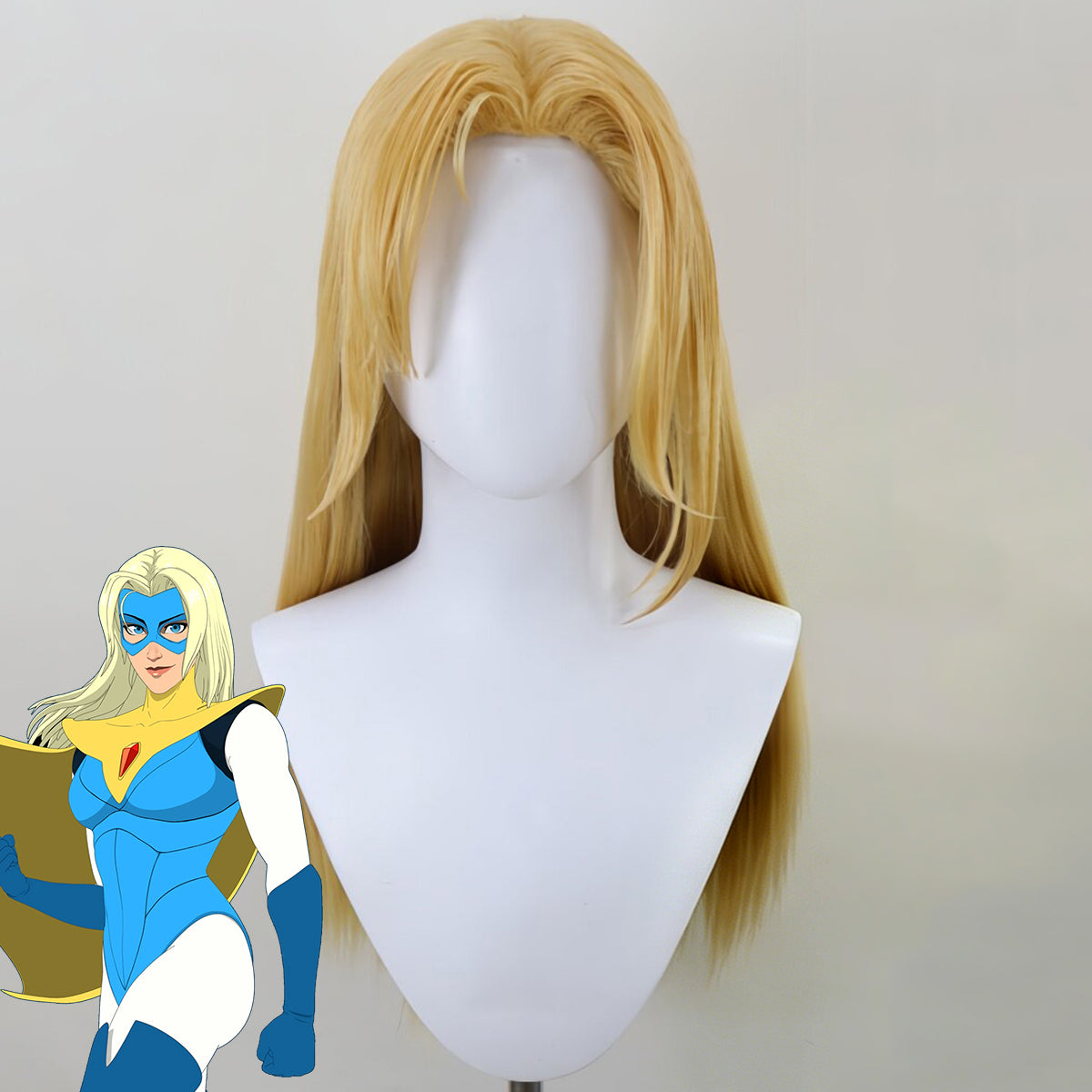 Motosierra Hombre Denji Golden Cosplay Peluca