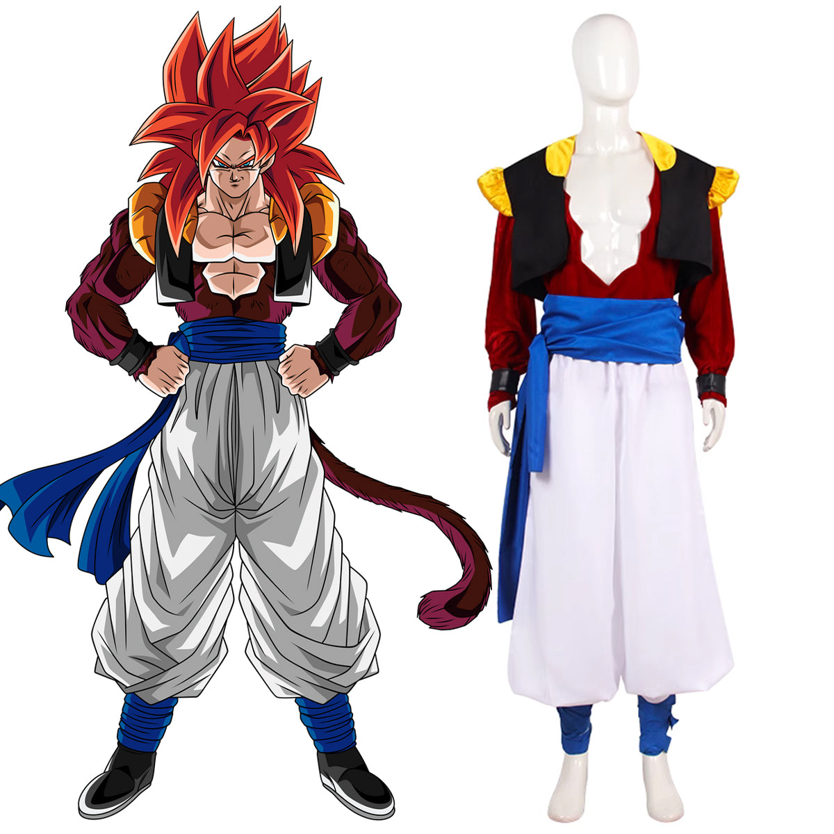 Gogeta Ssj 4 Dragon Ball Gt Goku League Of Legends Gogeta Ssj4 S.H.