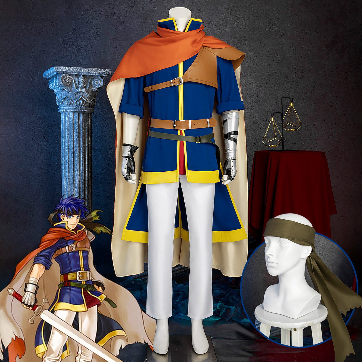 Épée Cosplay Ragnell D'Ike (Fire Emblem) - Accessoire Costume - Taille Réelle, Légère