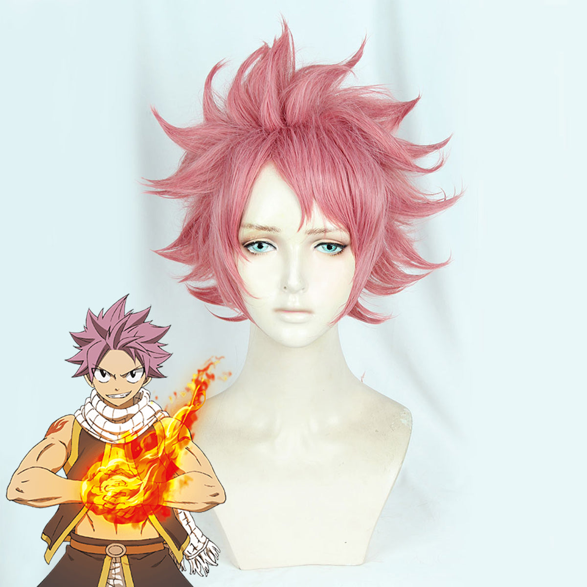 Chainsaw Man Denji Goldene Cosplay Perücke