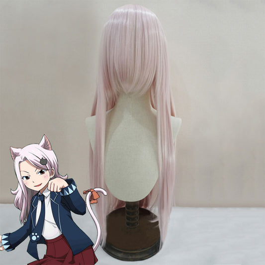 Fairy Tail Final Season Carla Light Pink Cosplay Wig