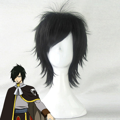 Fairy Tail Rogue Cheney Black Cosplay Wig