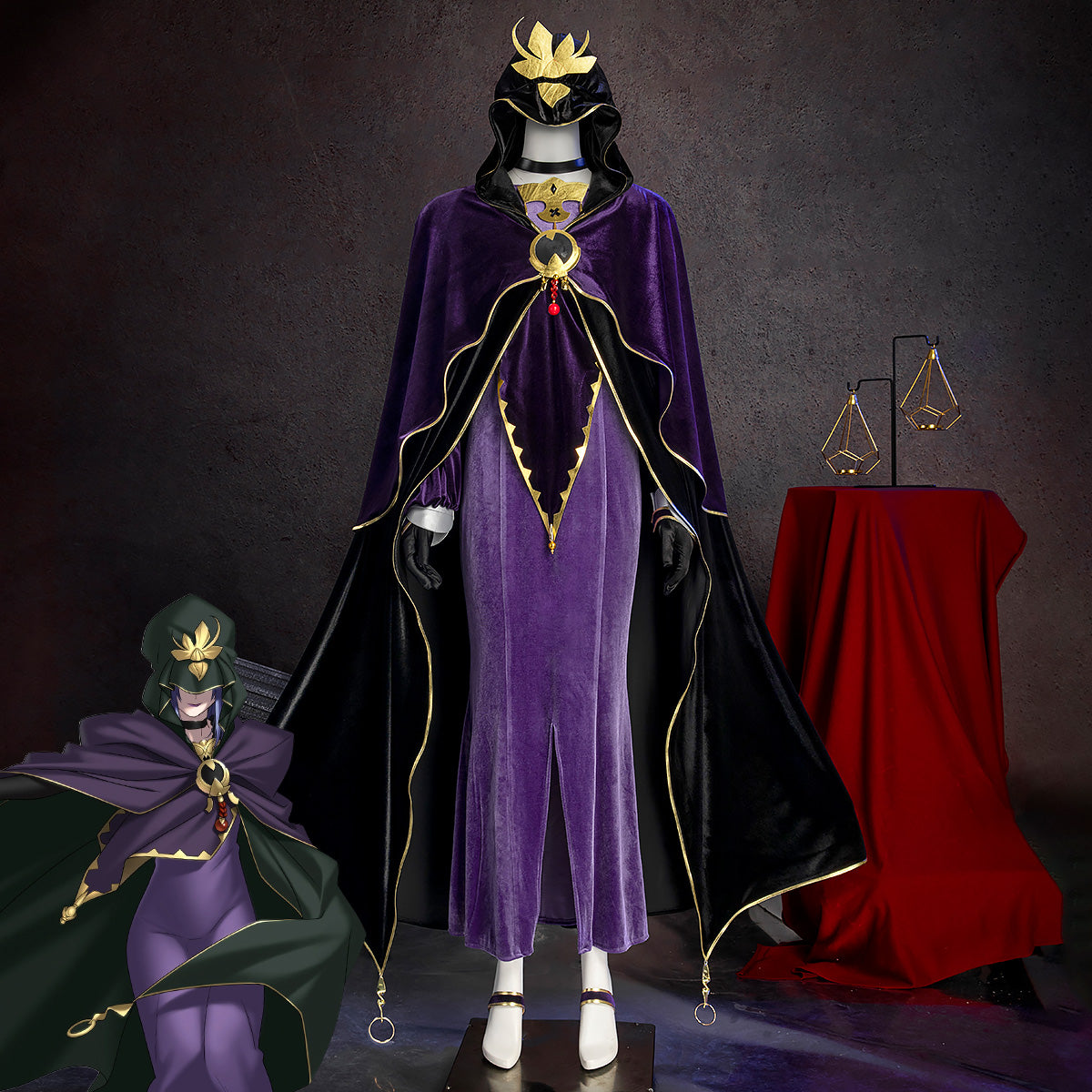 Fate Grand Order Caster Medea Cosplay Costume