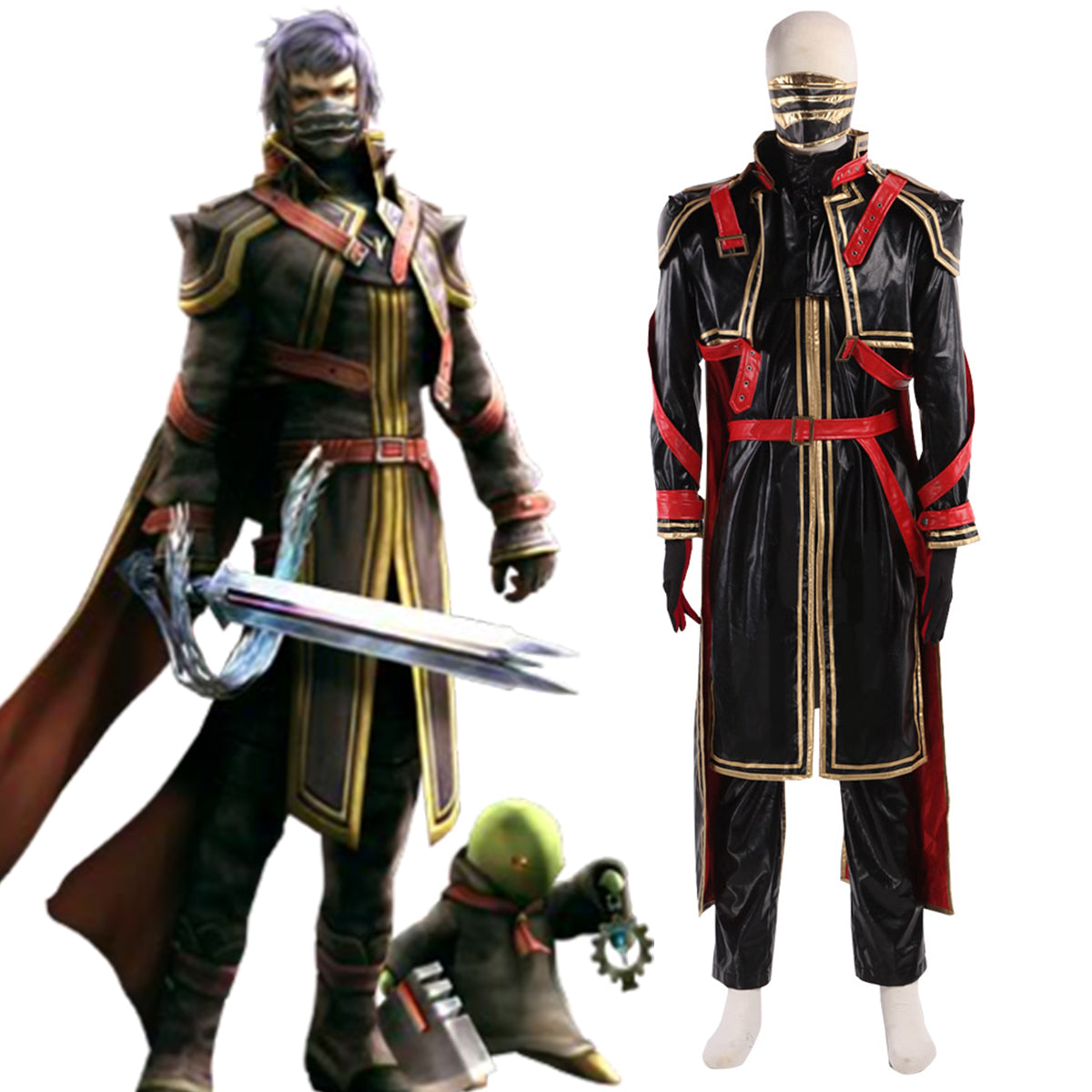 Final Fantasy Type-0 Kurasame Susaya Cosplay Costume