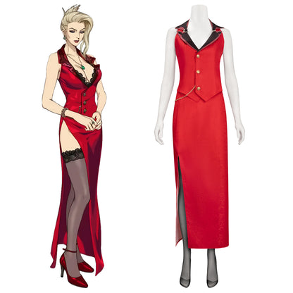 Final Fantasy VII Remake FF7 Scarlet Cosplay Costume