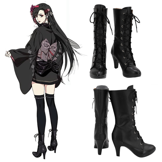 Akatsuki Deidara aus Naruto Halloween Weiße Schuhe Cosplay Stiefel