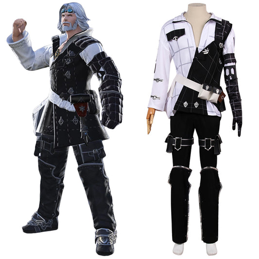 Final Fantasy XIV Cid Garlond Cosplay Costume