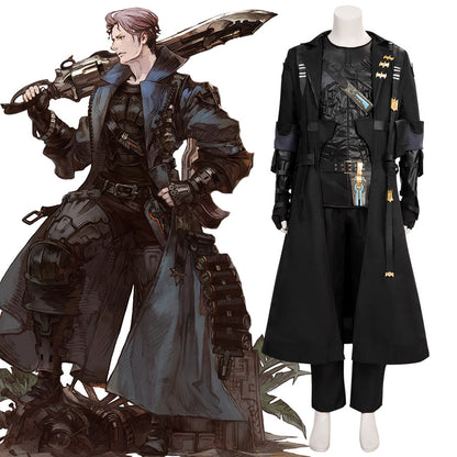 Final Fantasy XIV FF14 Gunbreaker Cosplay Costume
