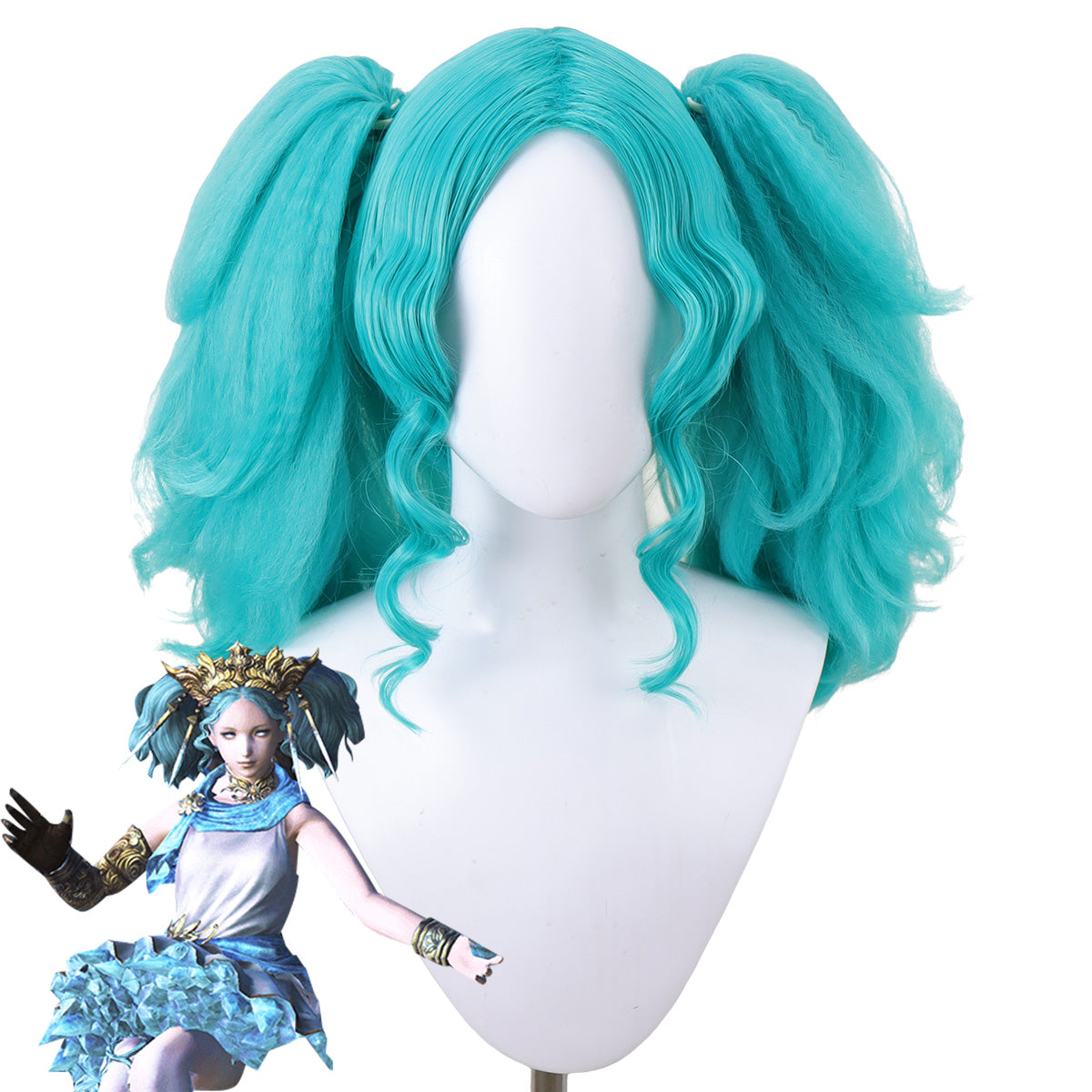 Honkai: Star Rail Arlan Silber Cosplay Perücke