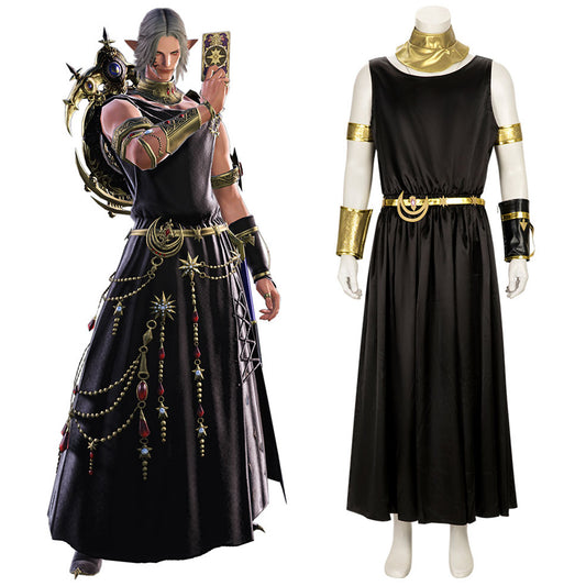 Final Fantasy XIV FF14 Urianger Augurelt Cosplay Costume