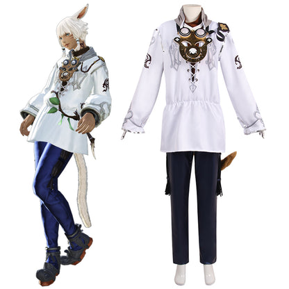 Final Fantasy XIV FF14 Y'shtola Rhul Yshtola Rhul Cosplay Costume - No Accessories