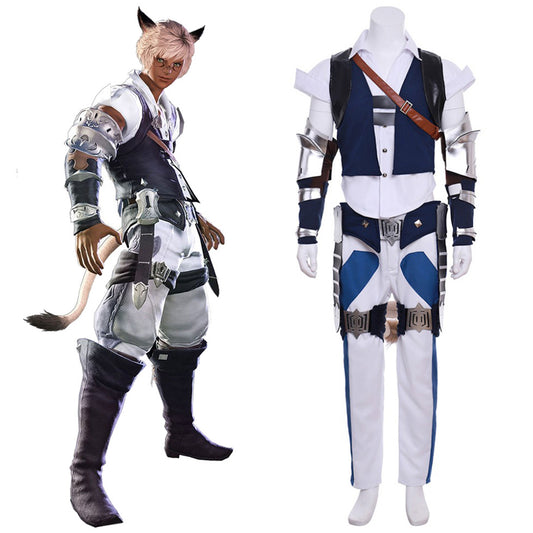 Final Fantasy XIV Miqo'te Male Cosplay Costume