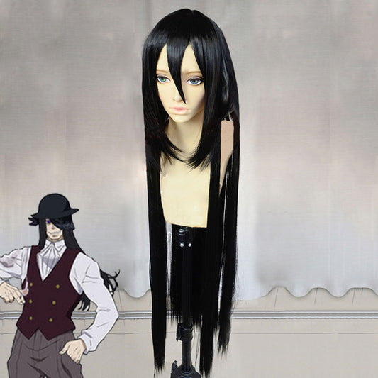 Fire Force Enen No Shouboutai Joker Black Cosplay Wig