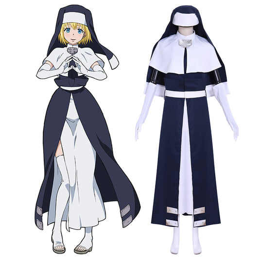 Fire Force Enen no Shouboutai Iris Nun Cosplay Costume