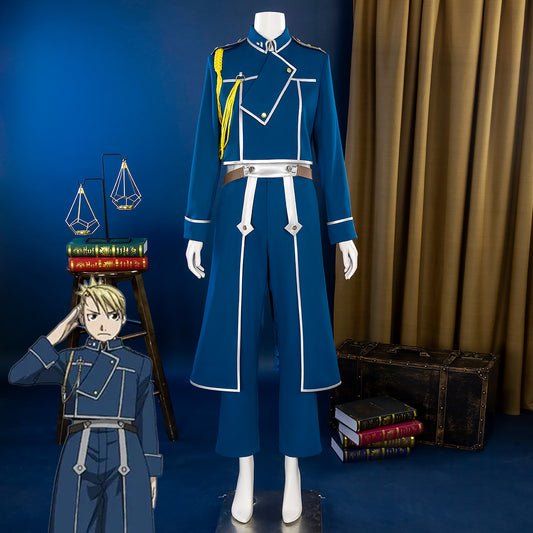 Fullmetal Alchemist Riza Hawkeye Military Cosplay Costume