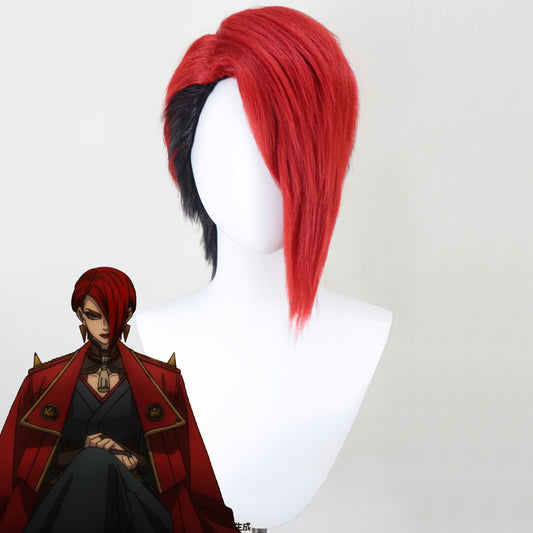 GACHIAKUTA Kyouka Nijiku Red Cosplay Wig
