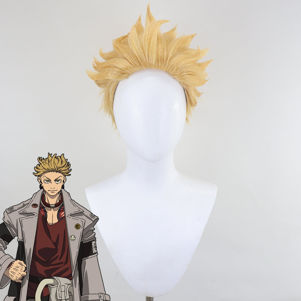 Tronçonneuse Homme Denji Doré Cosplay Perruque